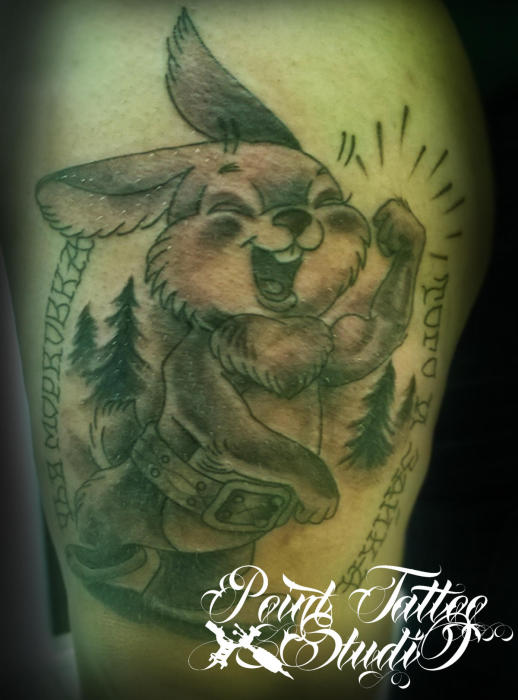 О татуировке зайцев