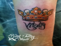 татуировка корона